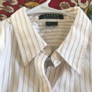 Ralph Lauren Button front blouse